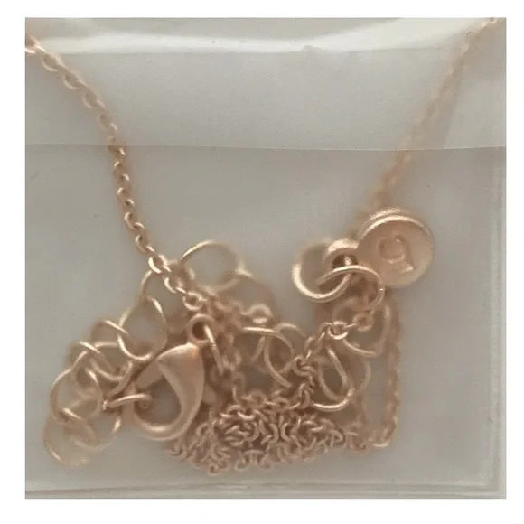 Signed LC Lauren Conrad Gold Plated Moon & Stars Pendant Necklace - Picture 6 of 6